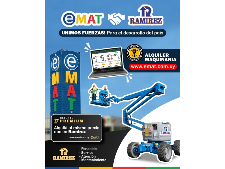 EMAT + RAMIREZ se unen para facilitar tu obra