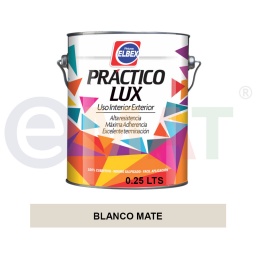 PRACTICO LUX BLANCO MATE 250ml ELBEX