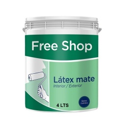 LATEX INT/EXT FREE SHOP 4LT