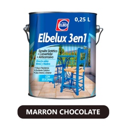 ELBELUX 3 EN 1 MARRON CHOCOLATE 250ml