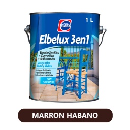 ELBELUX 3 EN 1 MARRON HABANO 1LT