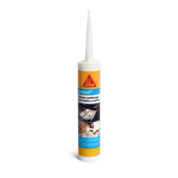 SILICONA ACETICA SANISIL TRANSPARENTE 280cc SIKA