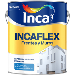 MEMBRANA LIQUIDA FRENTES Y MUROS INCAFLEX FyM BLANCO 20LT