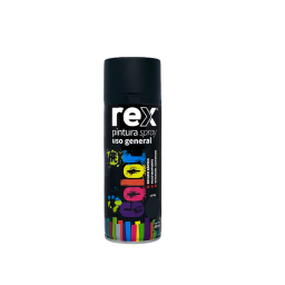 SPRAY GENERAL NEGRO MATE 400ml REX