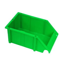 GAVETA PLASTICA 510x345x190mm VERDE (CAJA PVC) - EMAT