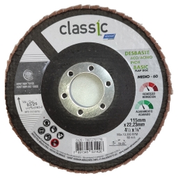DISCO FLAP 115x22.23mm G60 CLASSIC p/ACERO