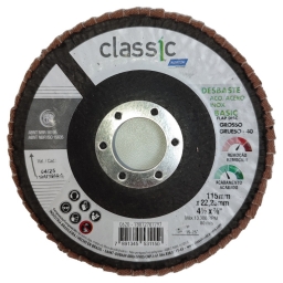 DISCO FLAP 115x22.23mm G40 CLASSIC p/ACERO