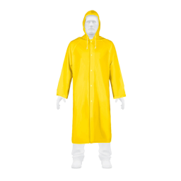 PILOT IMPERMEABLE c/CAPUCHA PVC PRETUL T:CHICHO