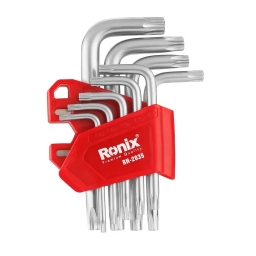 KIT x9 LLAVES TORX MAGNETICAS RONIX RH2035