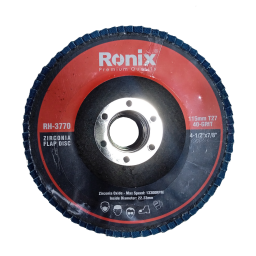 DISCO FLAP AC INOX 4 1/2 115mm GR40 RONIX RH3770