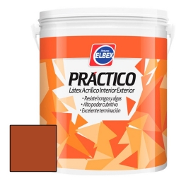 PRACTICO LATEX INT/EXT LADRILLO 3.6LT ELBEX