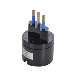 ADAPTADOR SCHUKO A 3 LNEA 10A NEGRO VOLTA
