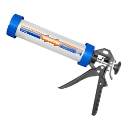 PISTOLA APLICAR SILICONA PRO 230mm ALUMINIO 51mm WADFOW WCG5309