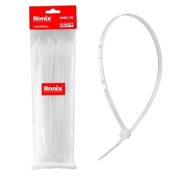 PRECINTOS BLANCOS 3.6x250mm x100u RONIX RH9993