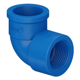 CODO PVC 25mm 90 CELESTE SOLDABLE TIGRE