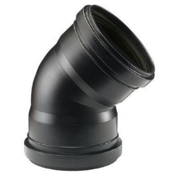 CODO PPL110 45* HH NEGRO DURATOP CON JUNTA