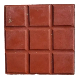 BALDOSA 9 PANES ROJA 20x20