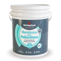 MEMBRANA CON POLIURETANO 20kg BLANCA SINTEPLAST