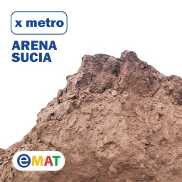 ARENA SUCIA A GRANEL x metro