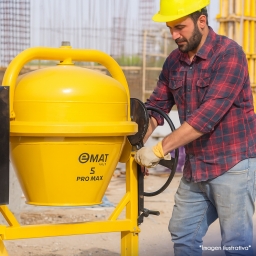 HORMIGONERA 400LT industrial - EMAT