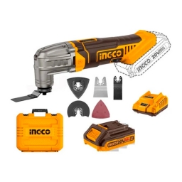 MULTIFUNCIN A BATERIA 20V P20S cBAT+CARG. VALIJA Y ACCESORIOS INGCO CMLI20228