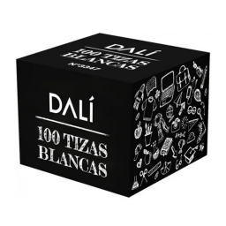 TIZA BLANCA CAJA 100 unidades DALI