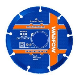 DISCO PARA MADERA 4 1/2* 115MM EJE 22.2MM WADFOW WCCD1K45