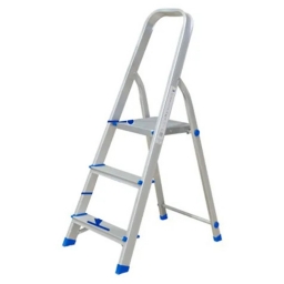 ESCALERA FAMILIAR ALUMINO 3 ESCALONES 120KG WADFOW WLD3H03