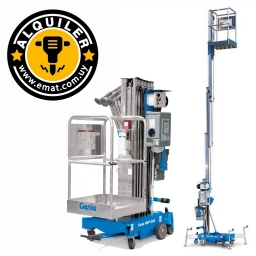 ALQUILER X DIA ELEVADOR PERSONAL 11M ELECTRICO GENIE AWP30S