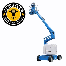ALQUILER X DIA PLATAFORMA ARTICULADA 12M DIESEL GENIE Z3422 4W