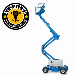 ALQUILER X DIA PLATAFORMA ARTICULADA 16 M BATERIA GENIE Z4525 J DC