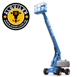 ALQUILER X DIA PLATAFORMA TELESCOPICA 22M DIESEL GENIE S65