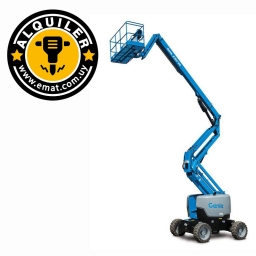 ALQUILER X DIA PLATAFORMA ARTICULADA 25 M DIESEL GENIE Z80