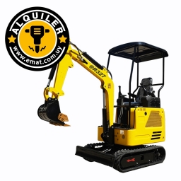 ALQUILER X DA MINI RETROEXCAVADORA (ORUGA)