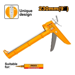 PISTOLA PARA APLICAR SILICONA 230MM SUPER SELECT INGCO HCG1809