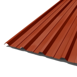 CHAPA TRAPEZOIDAL 8mt CALIBRE 26 TERRACOTA