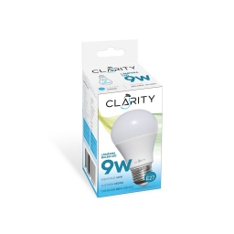 LAMPARA LED CLARITY 9W FRIA