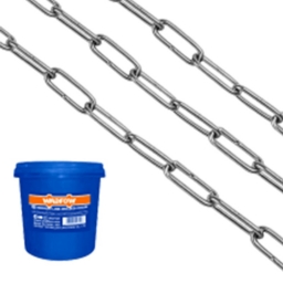 CADENA PATENTE ESLABON 3.2mm - 1/8mm x metro WADFOW WTLT1B03