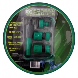 MANGUERA JARDIN CON KIT 10MT MJ71012K