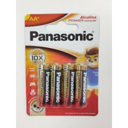 PILA AA ALCALINA PANASONIC x4 unidades