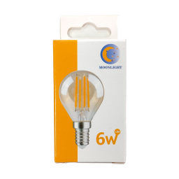 LAMPARA LED VINTAGE GOTA 6W E14 P45 2700K