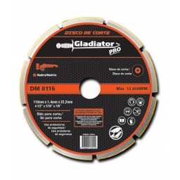 DISCO MADERA 4 1/2 GLADIATOR PRO DM8115