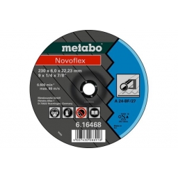 DISCO DESBASTE ACERO 4 12 115x6x22,2mm NOVOFLEX METABO