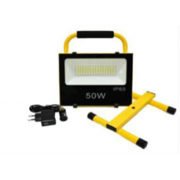 FOCO LED SOLAR Y RECARGABLE 50W SOL_037