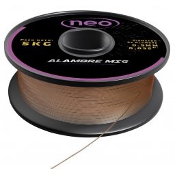 ROLLO ALAMBRE 5kg 0.8mm CON GAS NEO AM100508/5