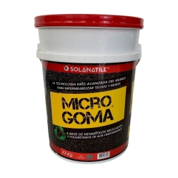 IMPERMEABILIZANTE ECOLOGICO GRIS 22kg MICROGOMA22