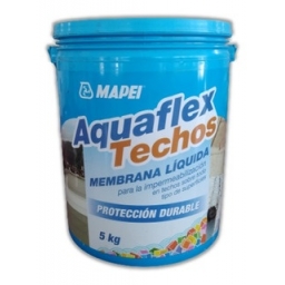 MEMBRANA LIQUIDA AQUAFLEX TECHOS BLANCO 5kg MAPEI