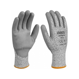 GUANTES ANTI CORTE TALLE L INGCO HGCG01-L