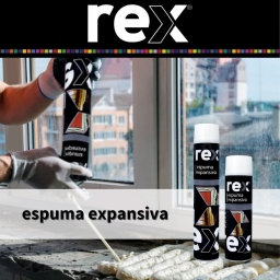 ESPUMA POLIURETANO 500ml REX REX30068