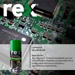 LIMPIADOR DE CONTACTO 400ML REX REX30409